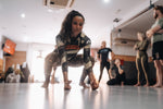 WOMEN'S TECHNO CAMO LONG SLEEVE RASHGUARD