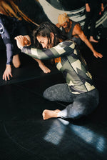 WOMEN'S TECHNO CAMO LONG SLEEVE RASHGUARD