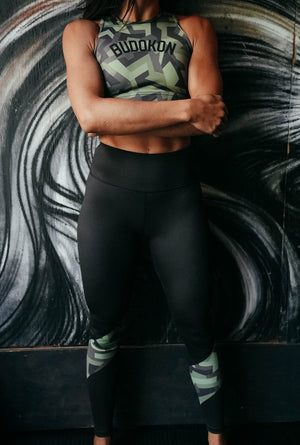 THE TECHNO CAMO LEGGINGS