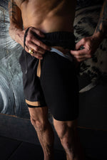 THE MEN'S GURUKILLER FIGHT SHORTS - BAMBOO INLAY