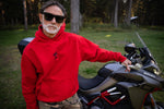 PRE-ORDER  -  THE RAW SERPENT HOODIE - RED