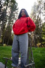 PRE-ORDER  -  THE RAW SERPENT HOODIE - RED