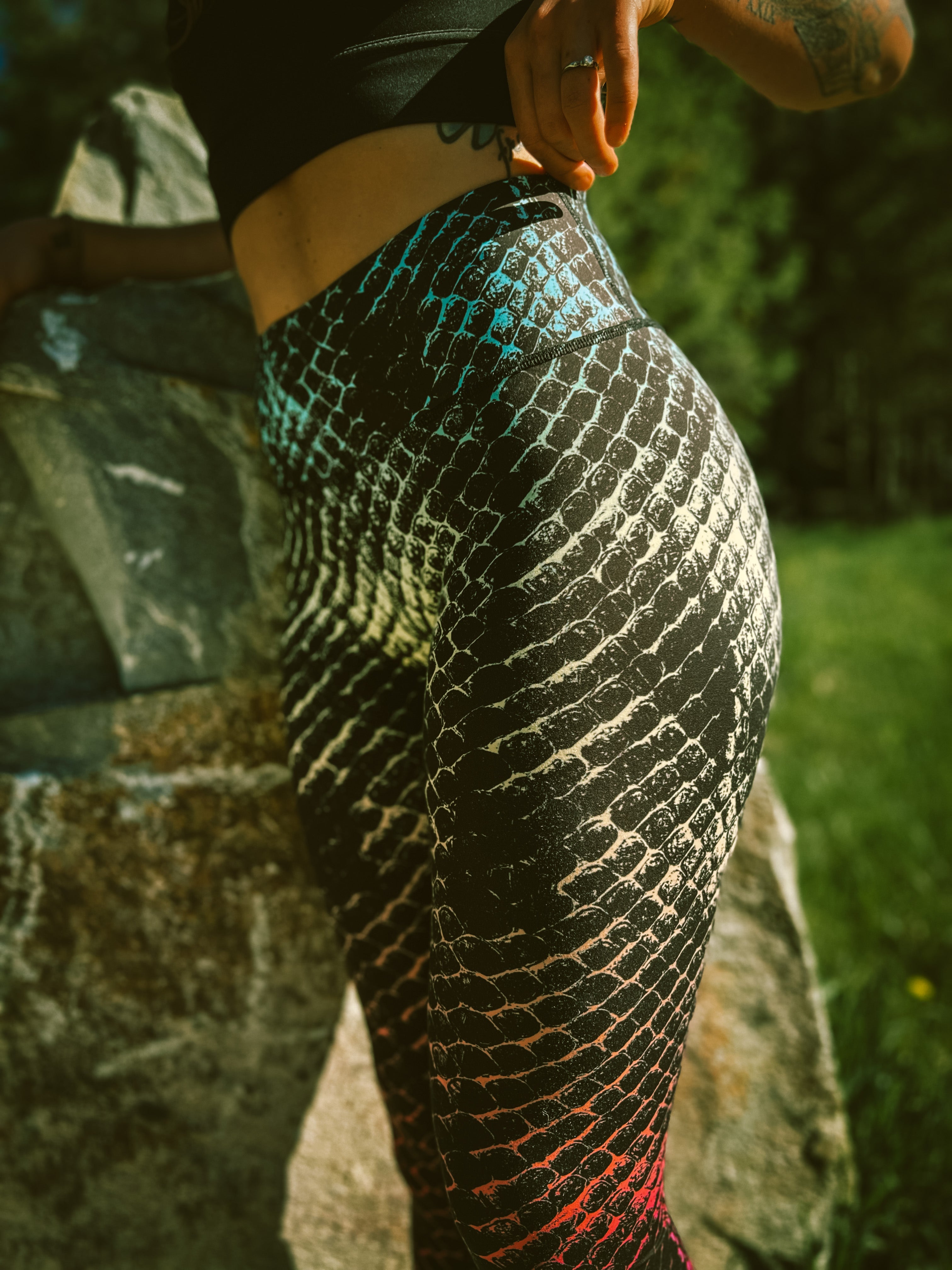 Mermaid & Sailor Crossover leggings with pockets — San Diego Family  Photography