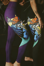 THE BLACK FEMALE SAMURAI LEGGINGS