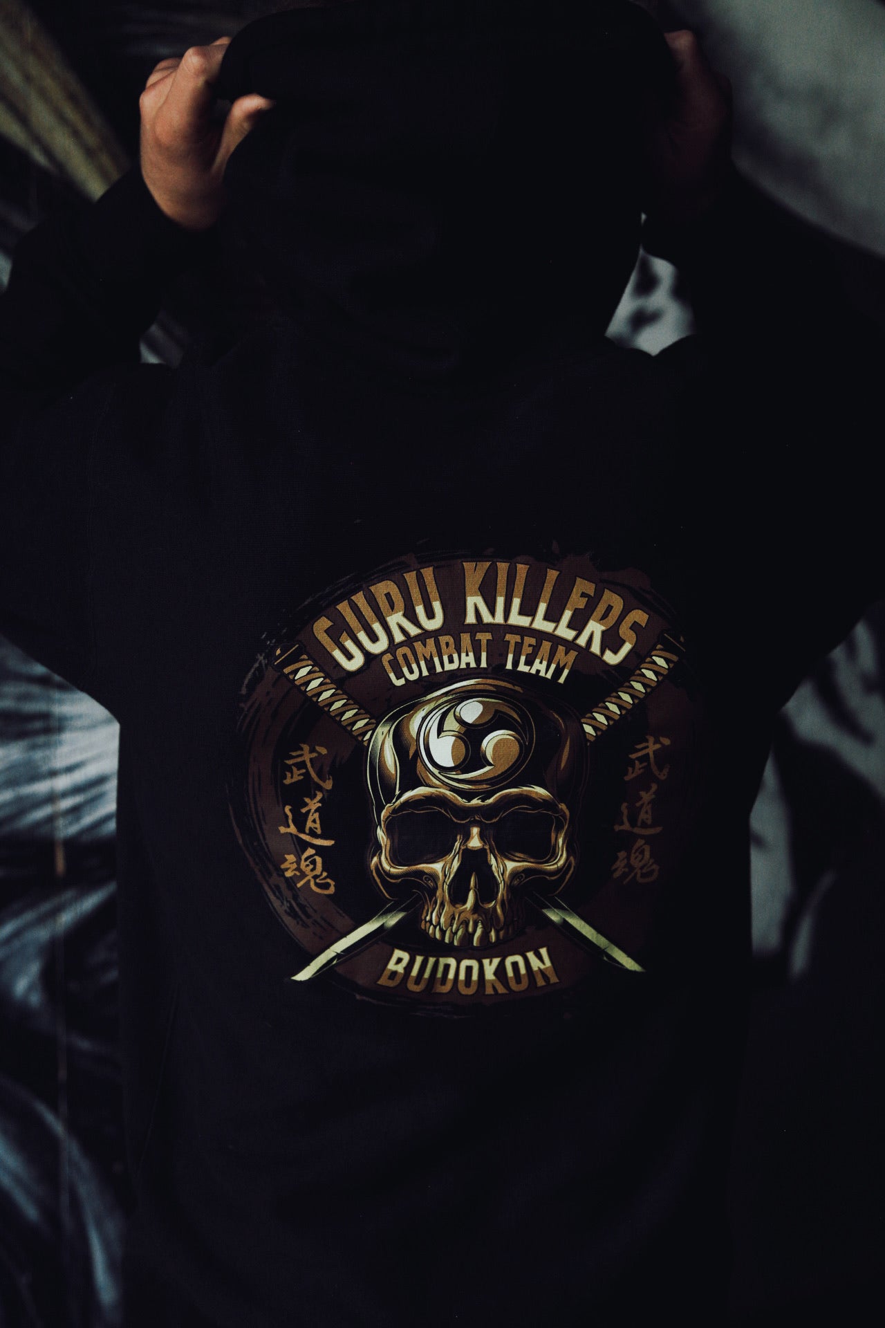 MEN’S LIMITED EDITION BLACK GURU KILLER COMBAT TEAM HOODIE