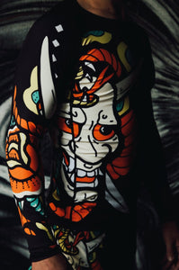 DEVIL MASK RASHGUARD