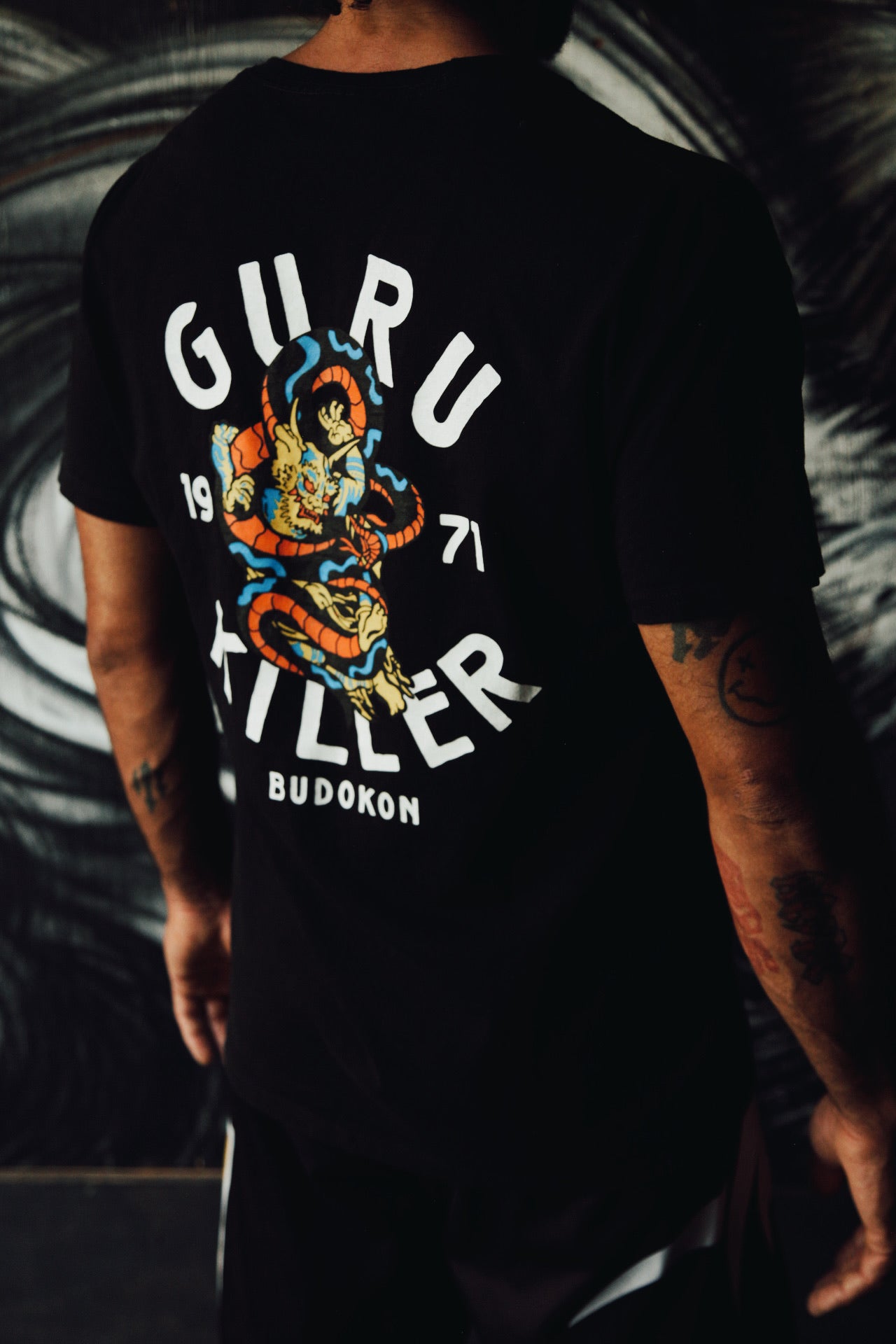 THE BLACK DEVIL SERPENT HOMME TEE